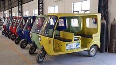 India Battery Operated Passenger Vehicle 48V 100Ah LiFePO4 Battery for Electric Rickshaw Tricycle Auto 850W Optimum
