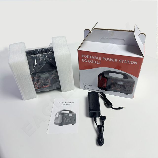 Eg010Li LiFePO4 500W 12.8V 24AH/30AH/36AH Portable Power Station for Outdoor Backup Energy Supply