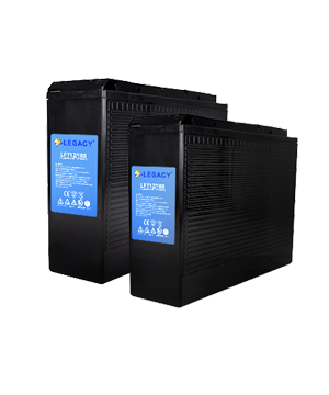 Front lead AGM Valve Regulated Battery 12V 55Ah-200Ah High Rate Discharge for Solar Energy and UPS Systems