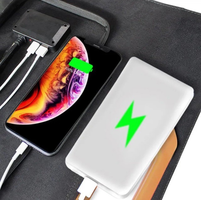 200 Watt Portable Solar Panel High Efficiency Monocrystalline Foldable for Outdoor Camping RV Use