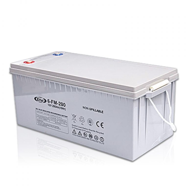 Lead Acid Battery 6-FM-100-250 SERIES 12V 250Ah Deep Cycle Solar Backup Power for Off-Grid Residential EITAI