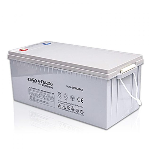 Lead Acid Battery 6-FM-100-250 SERIES 12V 250Ah Deep Cycle Solar Backup Power for Off-Grid Residential EITAI