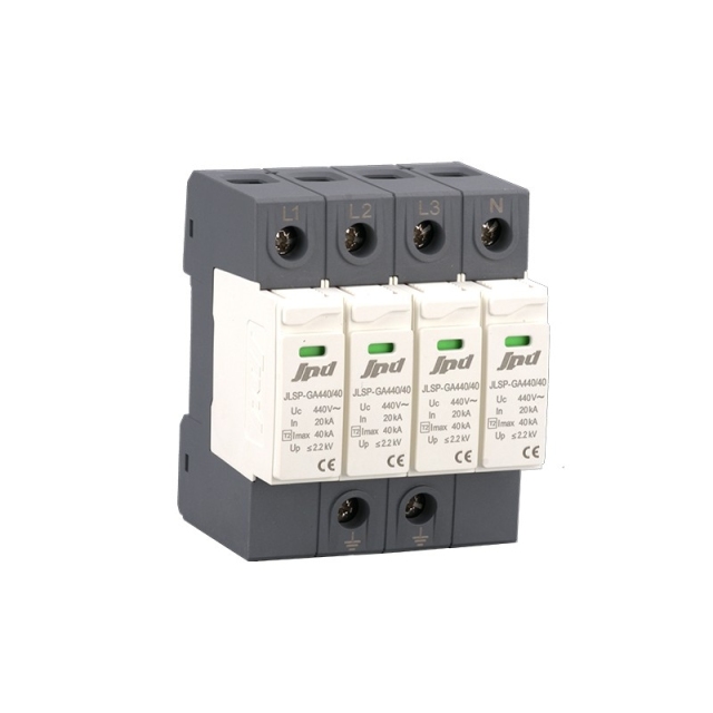 AC SPD Power Surge Protective Device 40kA 440V for Solar PV and Energy Storage Systems Jinli