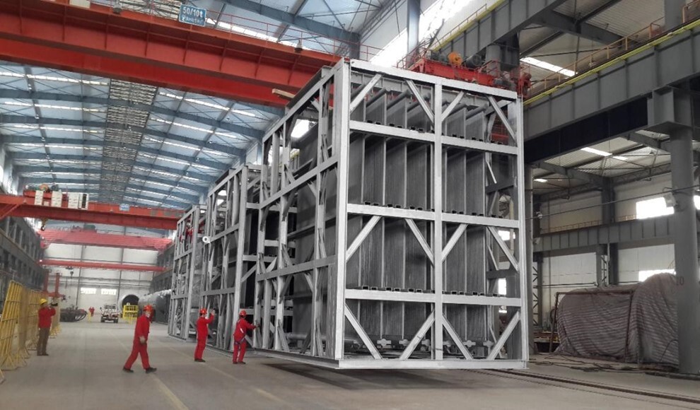 LNG Receiving Terminal Technology and Equipment ORV Seawater Heated Vaporizer for Basic Load Regasification Applications