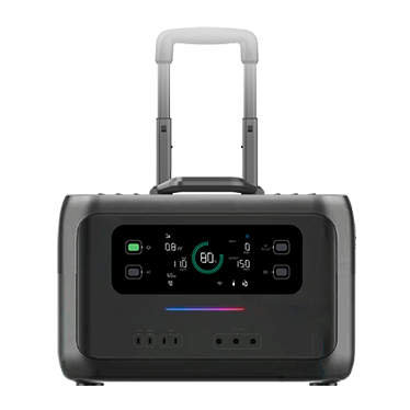 Outdoor Power Supply 2096Wh 18650 Battery High Power Portable Energy Storage for Outdoor Office, Photography, Emergency Backup