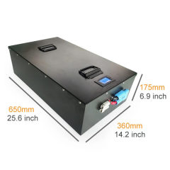 Lithium Ion Battery Pack 72V 100Ah LiFePO4 Golf Cart Electric Vehicle SmartPropel