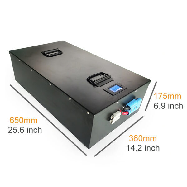 Lithium Ion Battery Pack 72V 100Ah LiFePO4 Golf Cart Electric Vehicle SmartPropel