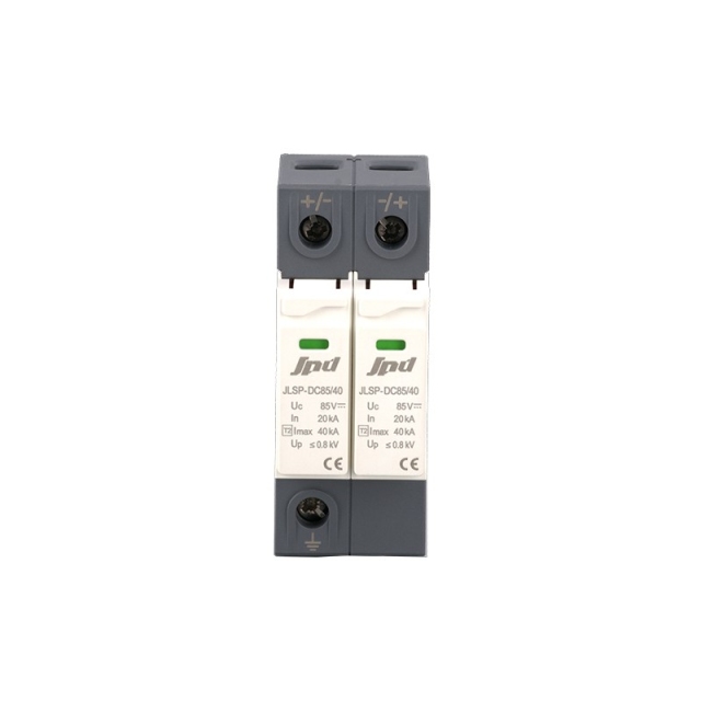 DC Surge Protection Device 24V 48V 85V 40kA Pluggable DIN Rail for Solar PV and Energy Storage Systems Jinli