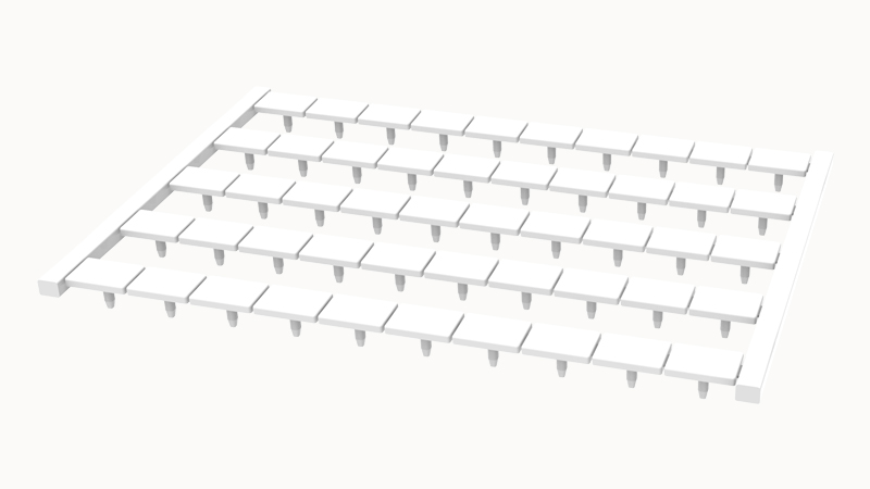 TZB4 50P 19 Terminal Block with Marking Strip for Energy Storage and Battery Systems