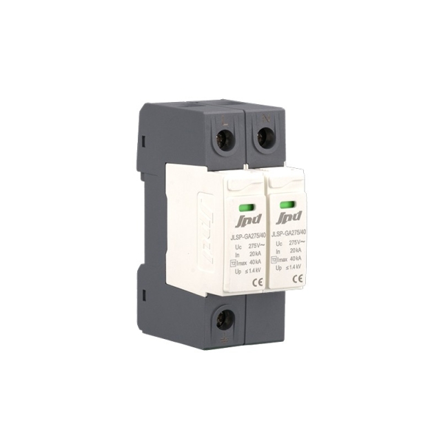 AC Surge Protective Device 40kA 275V Max Pluggable DIN Rail Mount for Solar PV and Energy Storage Systems
