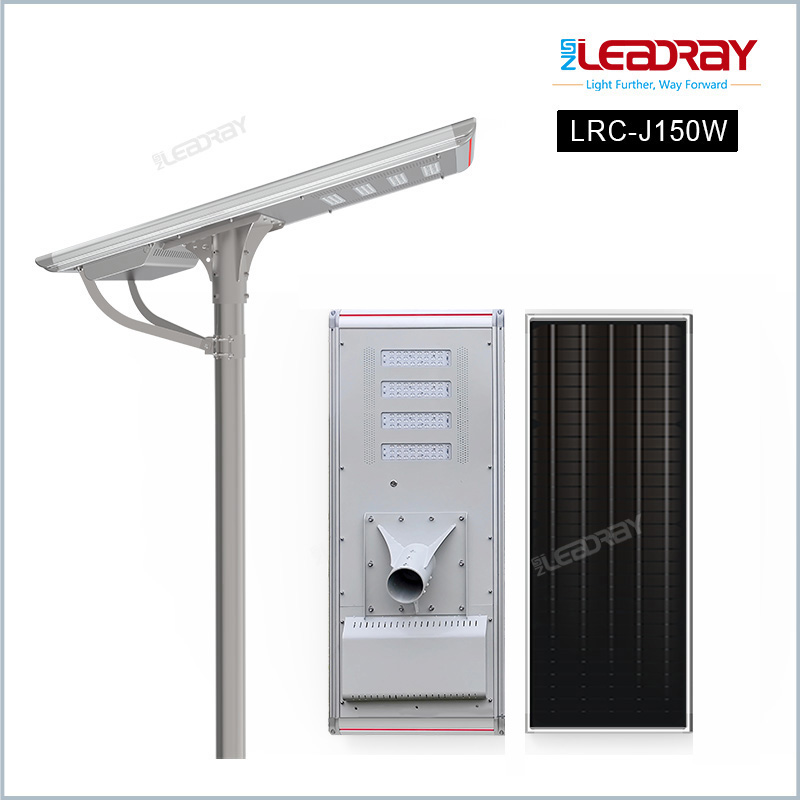 LED Solar Street Light 150W 180W Solar Panel LiFePO4 Battery Outdoor Lighting