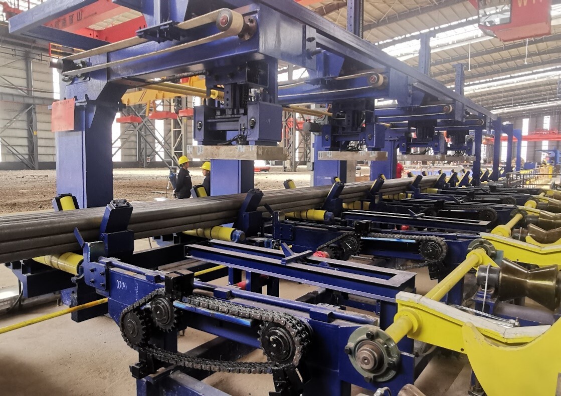 Steel Tube Packaging Automated Forming Machine Automatic Forming and Weighing for Steel Pipe Bundling in Pre-Finishing