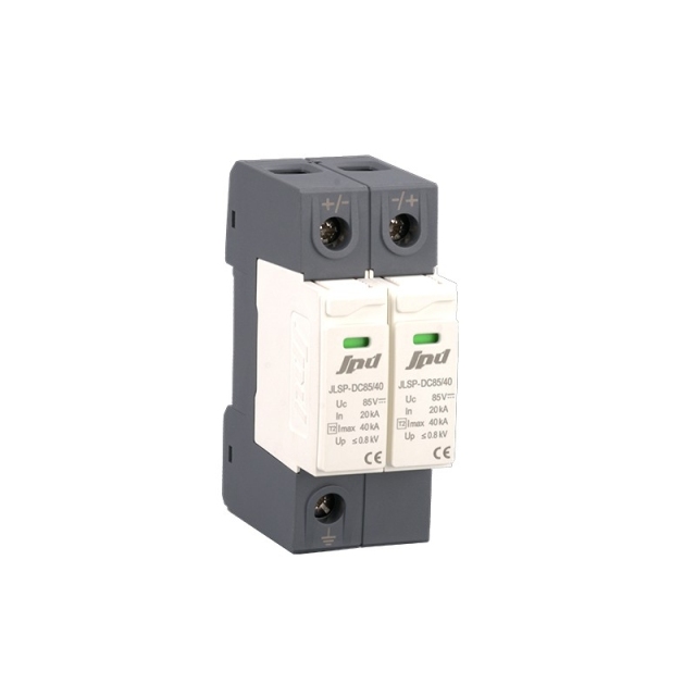 DC Surge Protection Device 24V 48V 85V 40kA Pluggable DIN Rail for Solar PV and Energy Storage Systems Jinli
