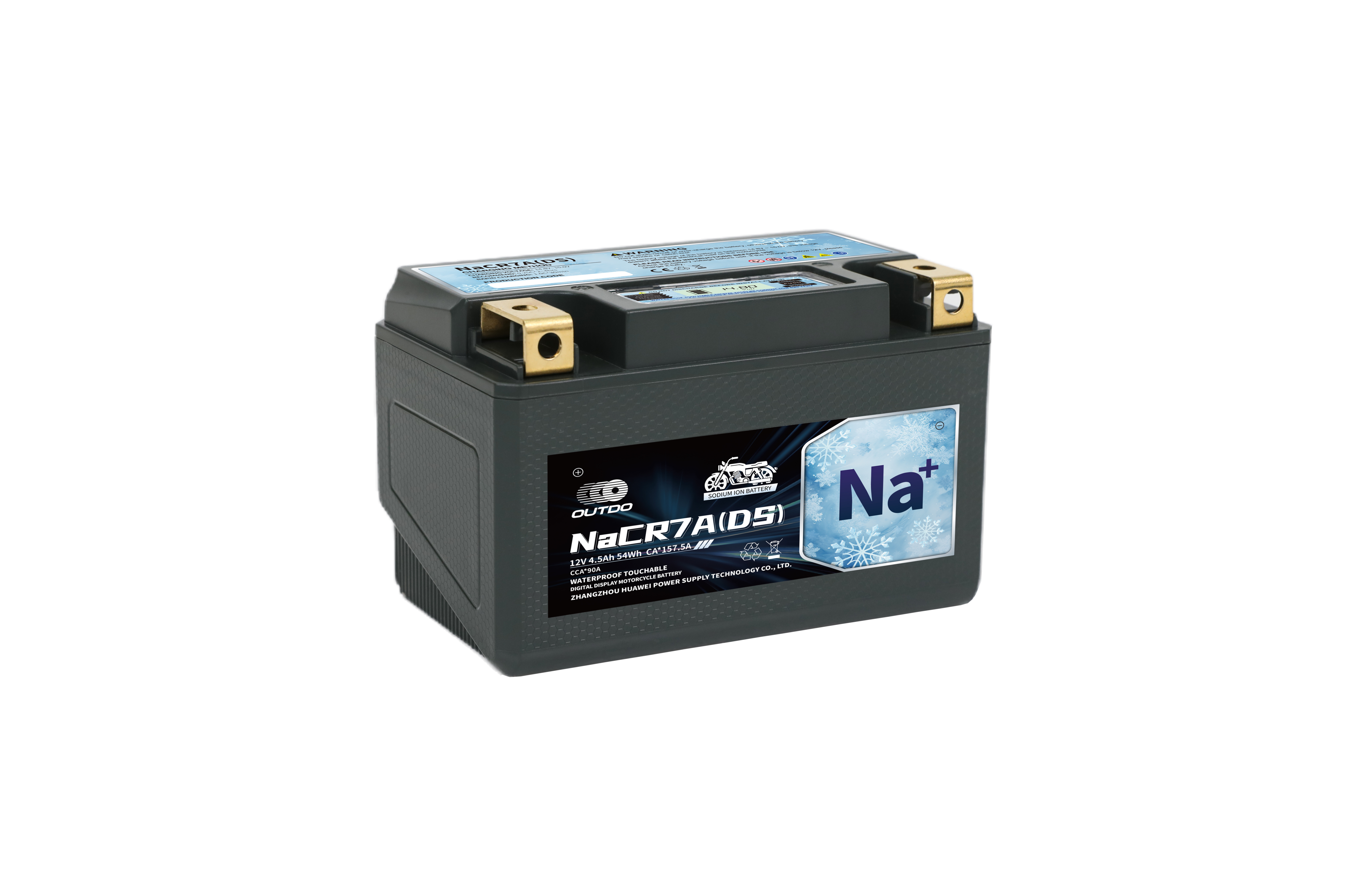 NaCR7A(DS) 12V 4.5Ah 90CCA Rechargeable Lead-Acid Battery for Solar Storage and Backup Power