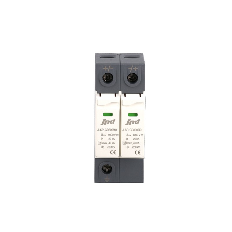 Solar Surge Protector 40kA 800V DC Type 2 for PV Systems Jinli