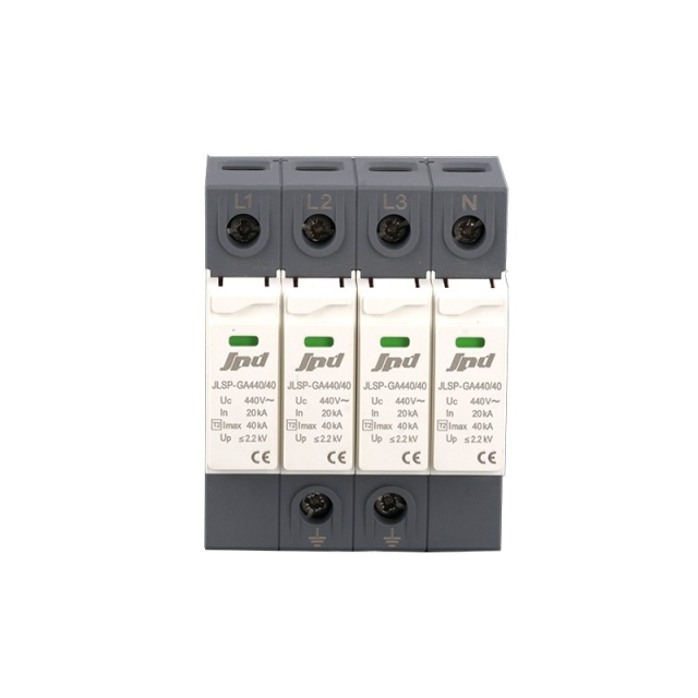 AC SPD Power Surge Protective Device 40kA 440V for Solar PV and Energy Storage Systems Jinli