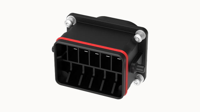 5 Pins AC Power Connector 35A 600V IP67 Spring-Connect Photovoltaic AC Terminal DEGSON