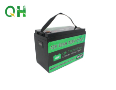 LiFePO4 Battery 12V 80Ah Long Cycle Life for Solar Storage, RV, Medical Devices