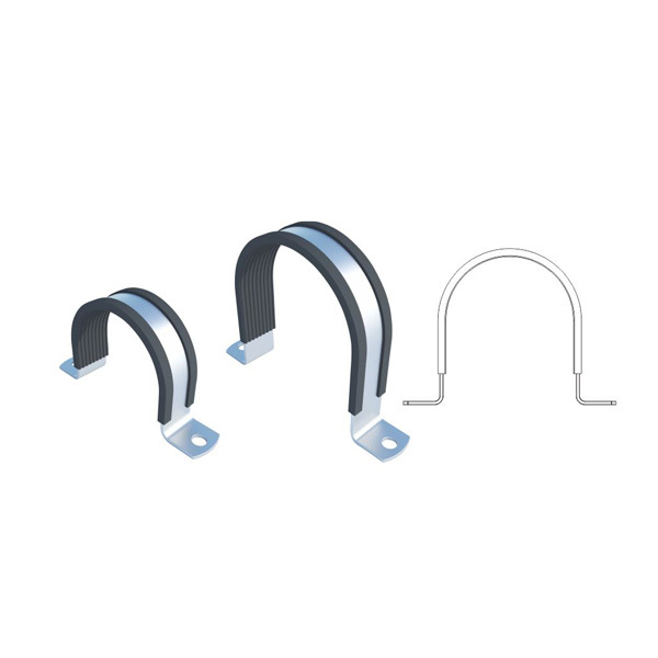 Ω Pipe-Rings 273mm OD M12 Bolt Fixing for Pipeline Support Brackets in Solar and Energy Storage Systems