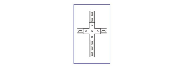 Flat Connectors 2.0KN Load Capacity Quick-Install for Solar and Energy Storage Mounting Systems