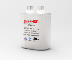 CBB65 B Aluminium-cased Explosion-proof Capacitor High Stability Low Loss Motor Run Capacitor for Energy Storage & Renewable Power Systems