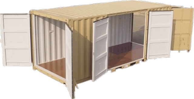Special Access Dry Cargo Container Side-Opening Design for Oversized Cargo Transport Customizable Dimensions and Interior