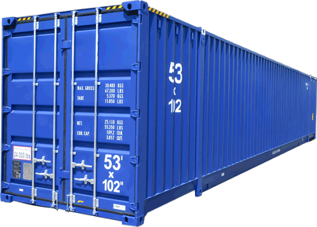North America Domestic Container AAR Compliant Rail-Road Intermodal Double Stacking Transport