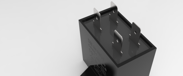 CBB61 AC Motor Capacitor Self-Healing Metallized Polypropylene Film for Single-Phase Motor Start-Up and Operation