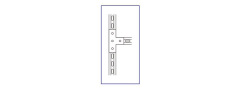 Flat Connectors 6mm Q235B Steel for Solar & Energy Storage Mounting Structures