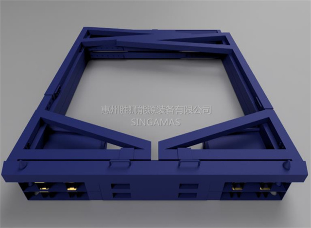 Automotive Racks Heavy-Duty Steel Frame for EV Battery Assembly and Vehicle Manufacturing