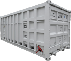 Waste Transfer Container Customizable Sizes, Sealed Door for 300mm Liquid Depth, Corrosion Resistant Coating for Urban and Industrial Waste Handling