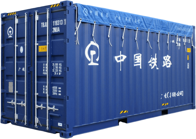Railway Container Compliant with Chinese and UIC Standards Multimodal Transport for Road Rail Sea