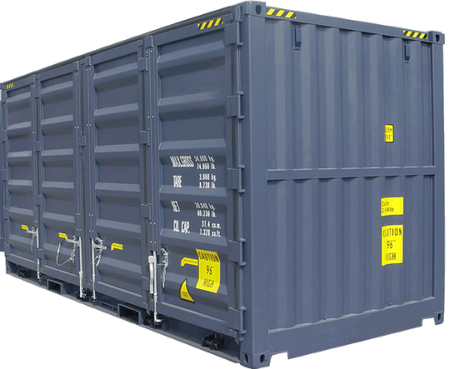 Special Access Dry Cargo Container Side-Opening Design for Oversized Cargo Transport Customizable Dimensions and Interior