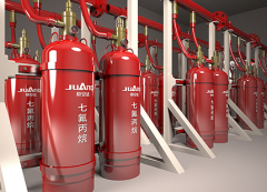 Heptafluoropropane Automatic Fire Suppression System for Energy Storage and Battery Facilities