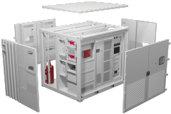 Masspoint Battery Energy Storage System (BESS) LiFePO4 215kWh/430kWh Forced Air-Cooling for Construction Industrial Off-Grid Sites