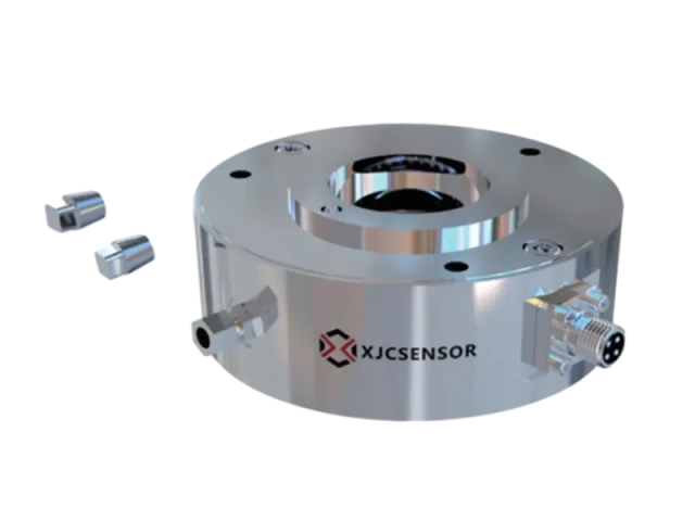 Through-hole Tension Sensor X-ZL14 Compact Design, High Precision 0.3% F.S. for Battery Electrode and Thin Film Processing