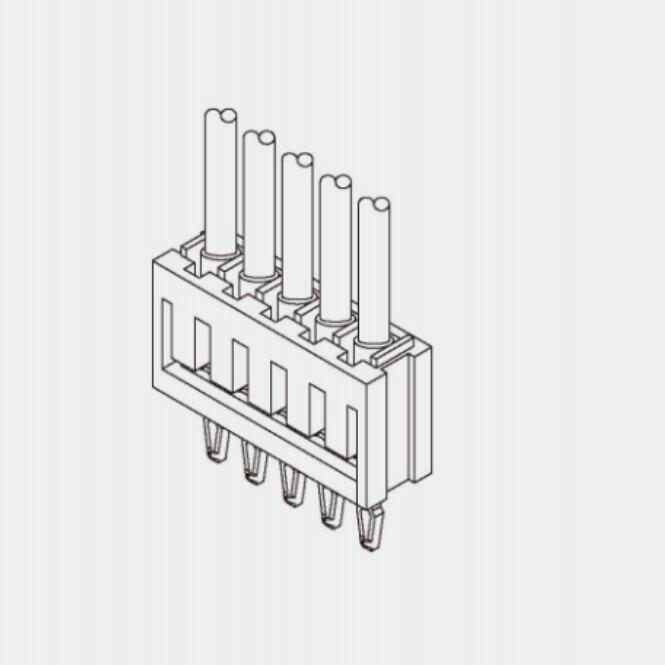B2001 Series 2.0mm Pitch Board In Connector High-Reliability Low-Resistance for Energy Storage & Battery Systems