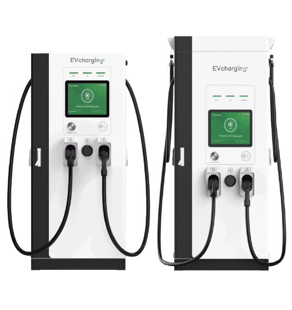 80-160kW Atlas DC Fast Charger Liquid Cooling, 200VDC~1000VDC Output for EV Charging Stations