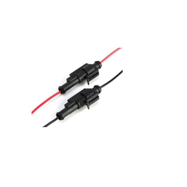 1Pin Automotive Connector Wire Harness Waterproof IP67 PA66 Insulator Tin Plated Contact for Battery Energy Storage Systems