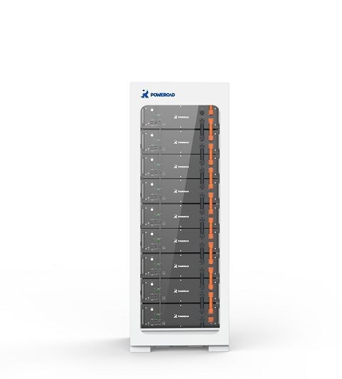 Home Energy Storage System H-U48100 LFP 48V 9.6-38.4kWh Modular Design for Residential Backup Power POWEROAD