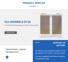 Battery Charge Discharge Machine 512-Channel 6A Fast Charging Test for Polymer Pouch Batteries