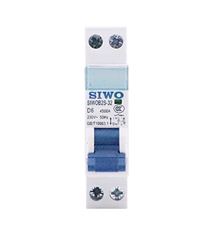 SIWOB2S Series Small Circuit Breaker 400V 63A Overcurrent Protection for Building Electrical Systems