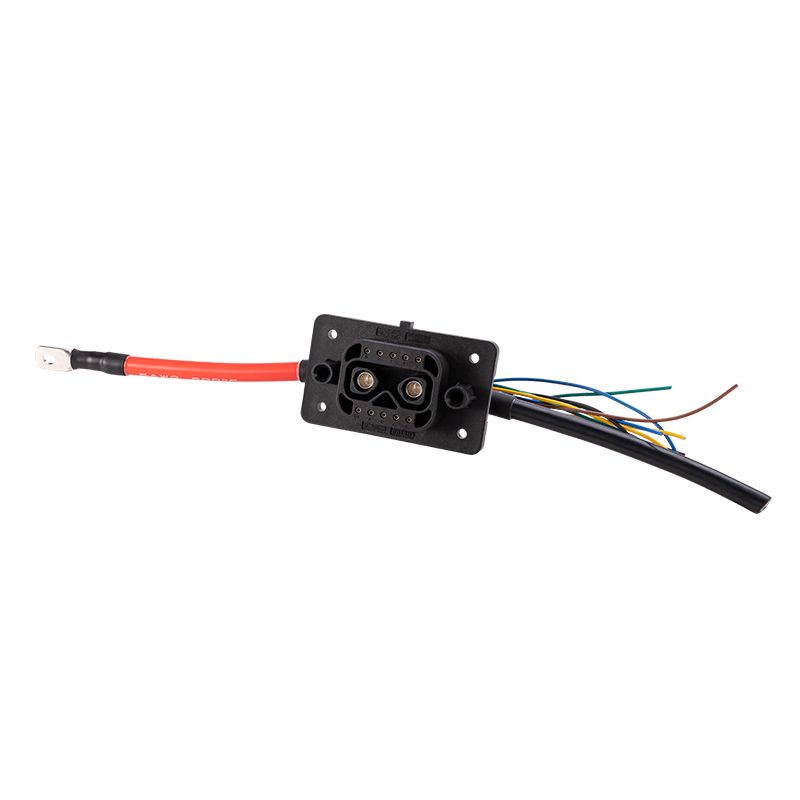 2+10Pin Stacked Energy Storage Plug and Socket IP67 Waterproof 100A for Outdoor Battery Systems CRETOP