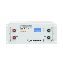SBS Lithium Energy Storage Battery 51.2V LiFePO4 50-300Ah Rack-Mounted for Solar Backup Power SUG