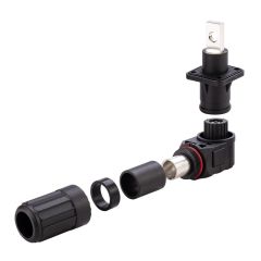 300A Energy Storage Plug and Socket IP67 Waterproof 1/0-2/0AWG for Solar Battery Systems CRETOP