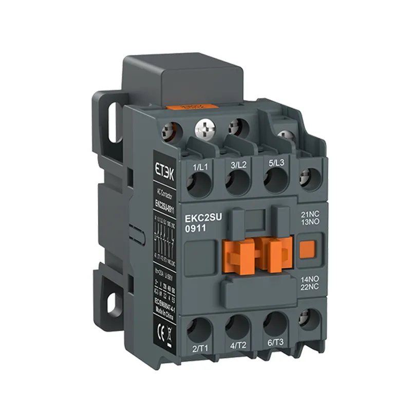 Built-in Surge Suppressors Contactor 3P 9-95A with 1NO+1NC Auxiliary Contact for 3-Phase Motor Control in Energy Storage Systems ETEK