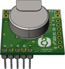 PS-H2-100 Hydrogen Sensor Module 0-100ppm Detection Range for Battery Safety Monitoring and Industrial Applications