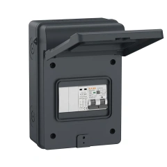 5 Ways IP65 Rated Metal EV Distribution Board Waterproof Dustproof Outdoor Indoor EV Charging Station Protection ETEK