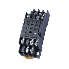 Relay Sockets PYF11A 7A for 11 PIN MY Type Relay 7/300 A/VAC High Dielectric Strength 2000V Suitable for Energy Storage and Battery Systems