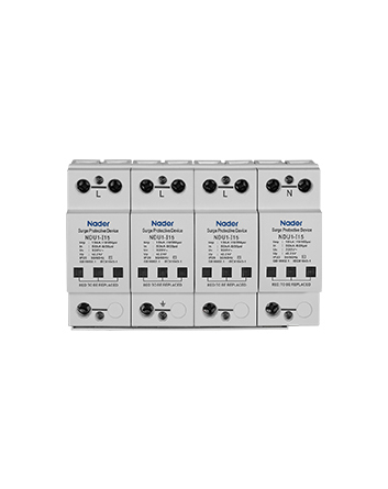 NDU Series Surge Protector 120KA 8/20 Waveform Max Discharge Current for Industrial & Renewable Energy Systems Nader